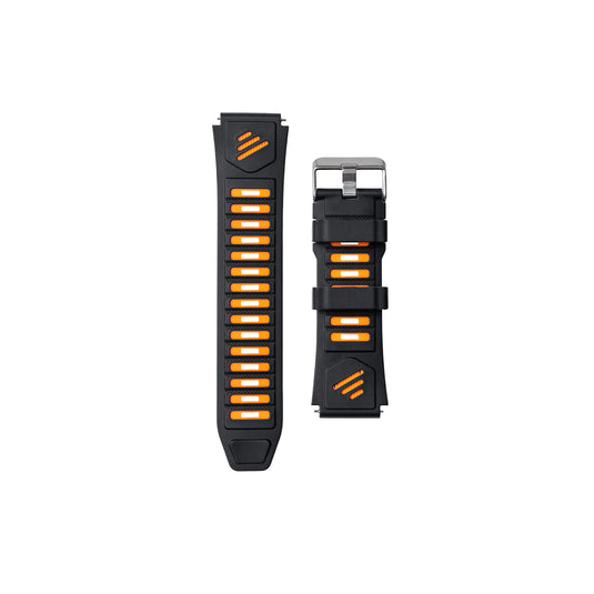 Watch band black orange
